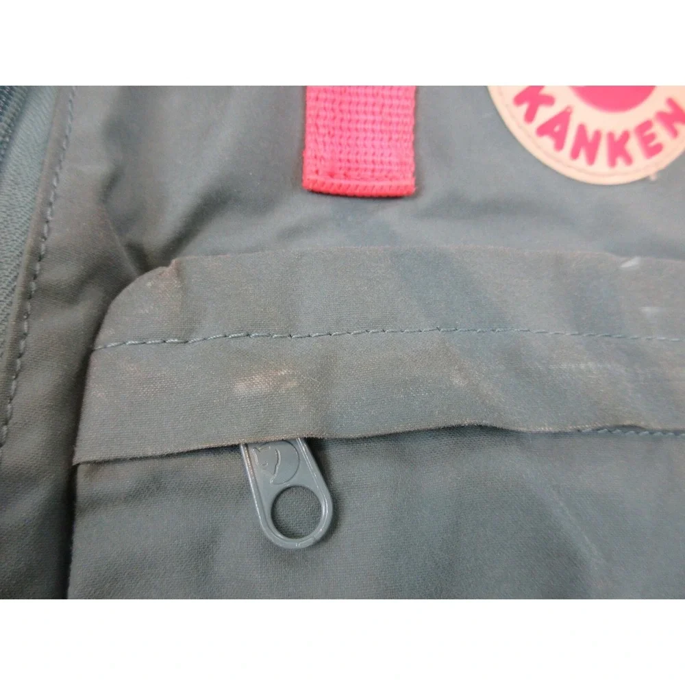 Fjallraven Kanken Sling‎ Mini Backpack Frost Green Coral Pink Casual Pocket